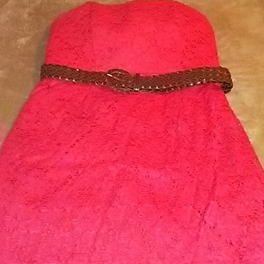 Strapless dress